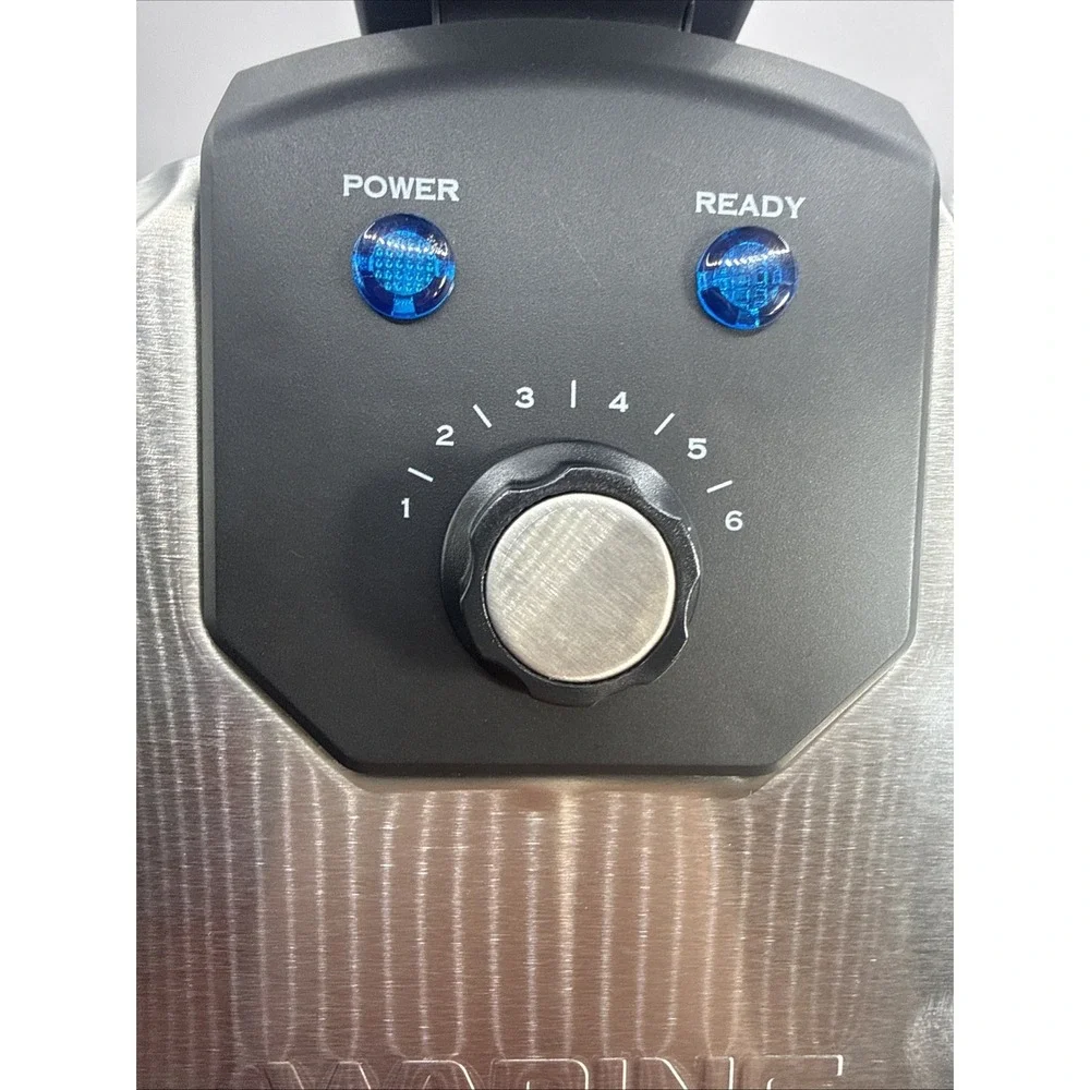 Waring Pro Belgian Waffle Maker WMK200 Stainless Steel Rotating NEW No Box NWOB